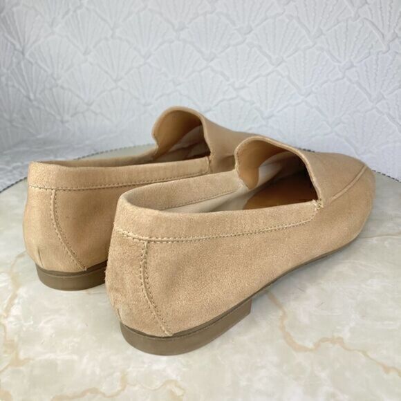 Aquatalia Loafers Flats Womens Size 8.5 Sand Camel Waterproof Suede Slip On NWOB - Picture 9 of 15